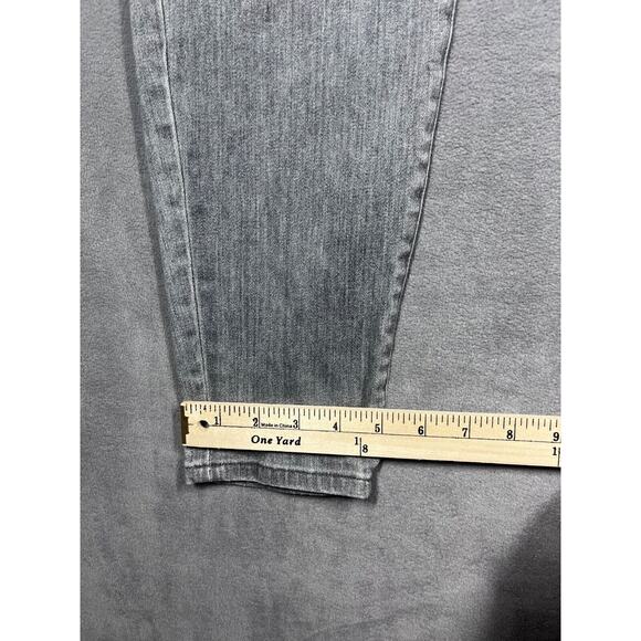 Madewell Skinny Jeans Women 32 Gray Denim High-Rise Medium Wash 5-Pockets Preppy - Picture 9 of 9